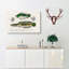 Green Fish Illustrations by Charles D' Orbigny - Wrapped Canvas-55360497