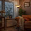 Lampe sur pied Tiffany 70 po