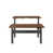 Gris anthracite / noyer