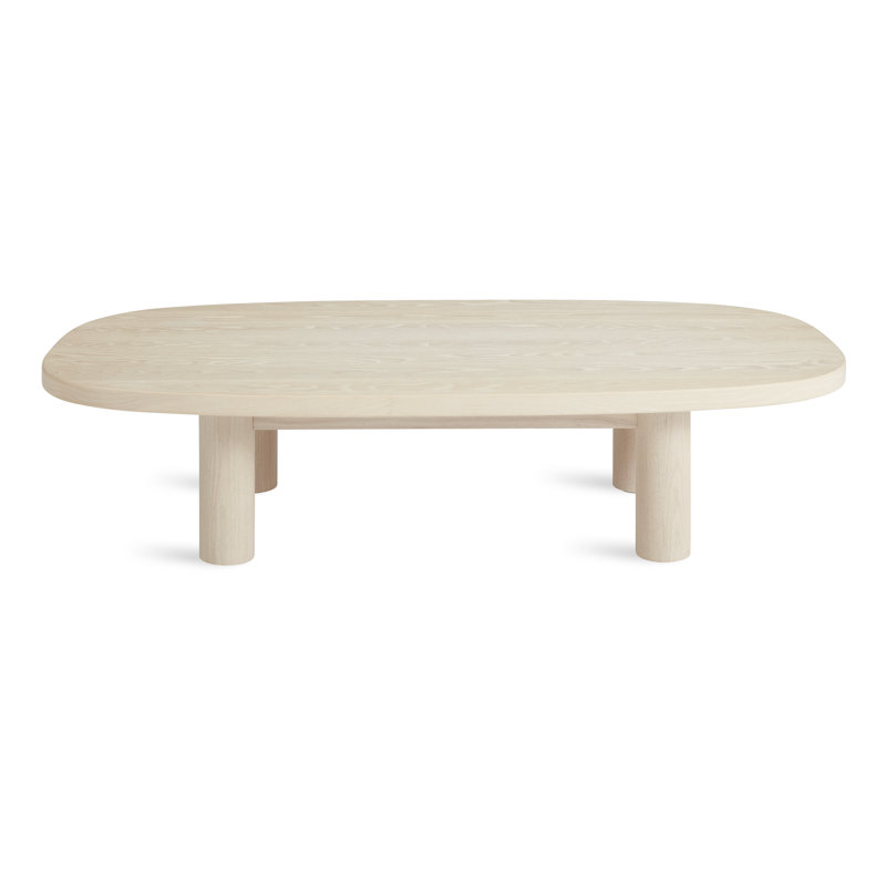 Good Times Solid Wood Coffee Table, Whitewashed Ash