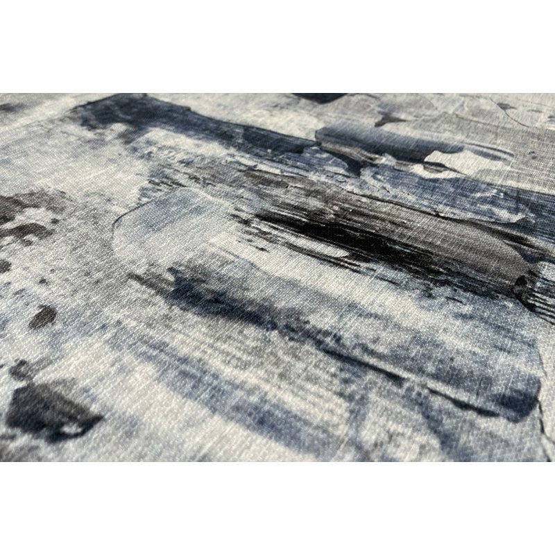 Heidegret Washable Abstract Indoor Rug, Rectangle 4' x 6'