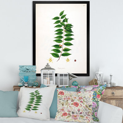 Vintage London Plants VI - peinture sur toile