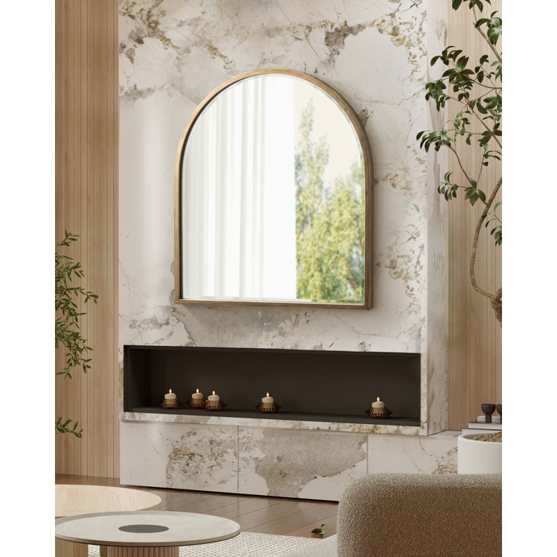 Branca Metal Mirror, Gold