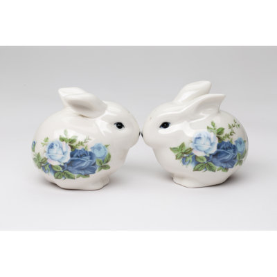 Victorian Easter Bunny Salt And Pepper