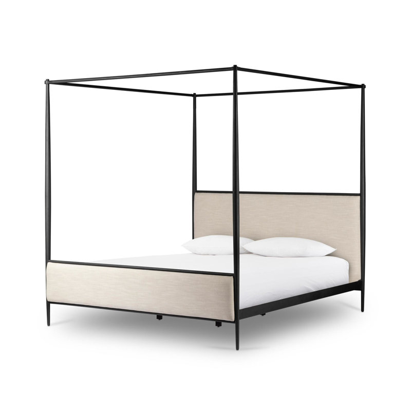 Xander Canopy Bed-savoy Parchment-queen, Queen