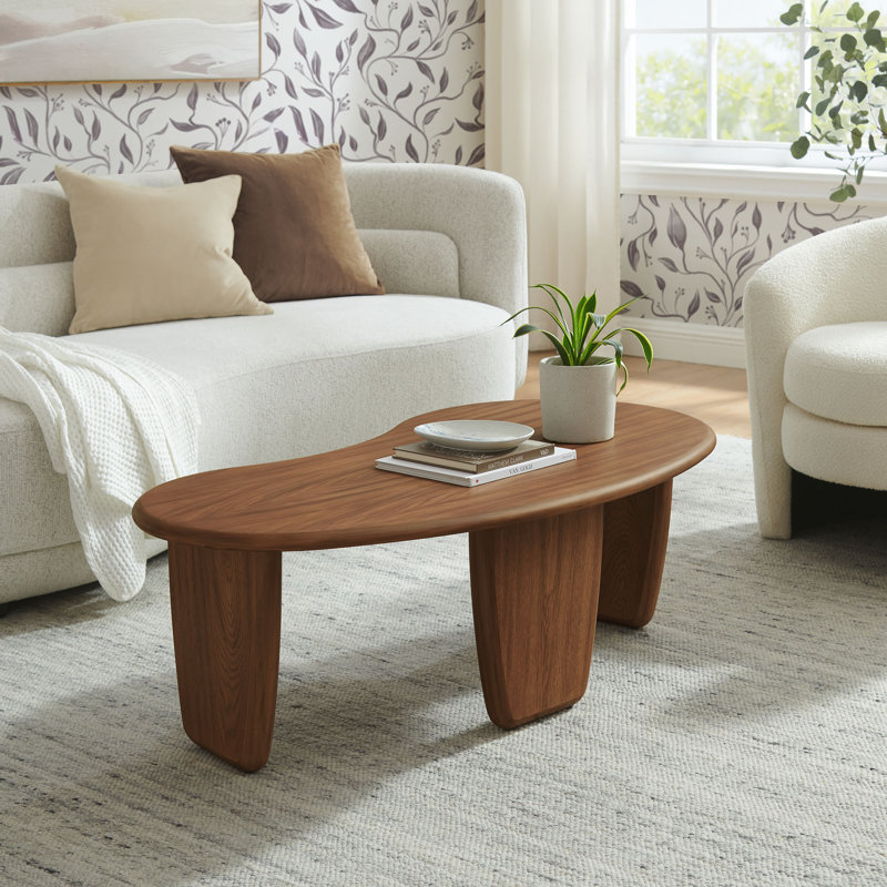 Table basse Vetra, Noyer