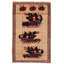 Tapis brun clair Saim 3 pi 1 po x 4 pi 8 po Saim