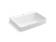 Vox® Vitreous China Rectangular Vessel Bathroom Sink with Overflow