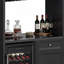 39.1"W Wine Storage Cabinet With Freezers