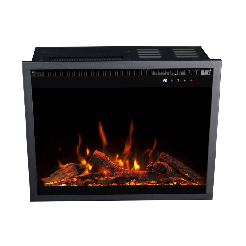 Fireplug Pro Smart Electric Fireplace Insert with Fire Crackle Sound, 22"H x 30"W x 7.88"D