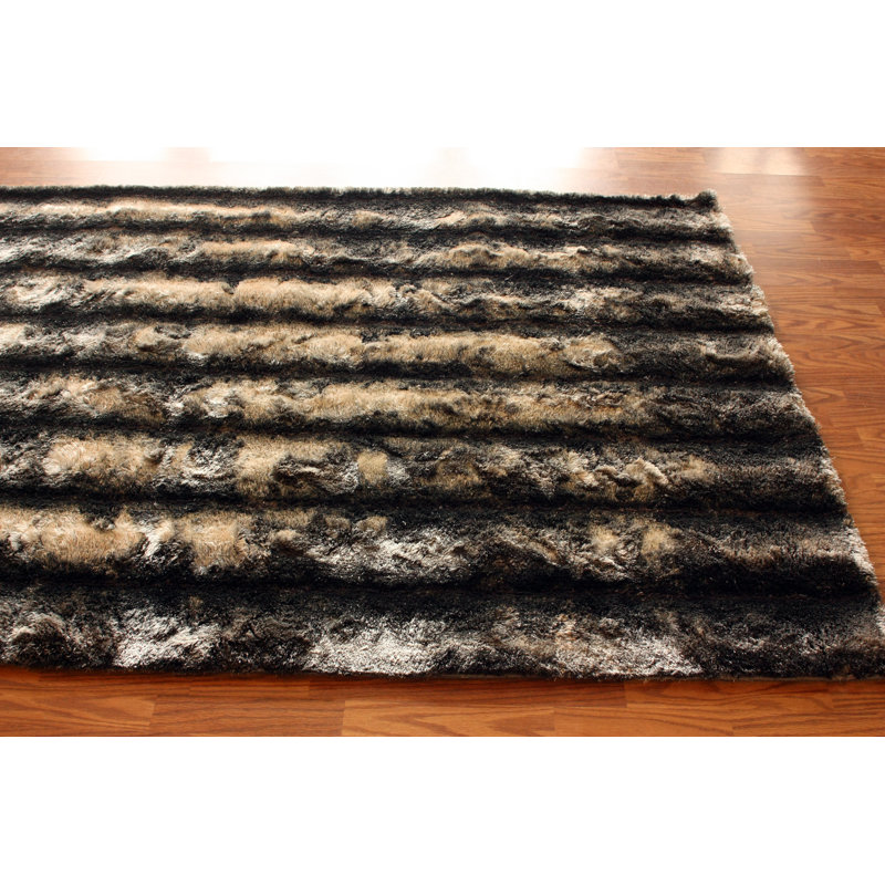 Tapis gris Tiverton, 5 pi x 8 pi