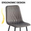 49cm H Tufted Velvet Upholstered Side Chair in Grey-114193806