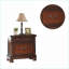 Table de chevet avec rangement au fini cerisier Contemporary - Mobilier de chambre à coucher
