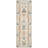 Vahakn Hand Tufted Wool/Cotton Oriental Rug in Orange/Ivory/Blue-386867202