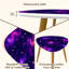 Ensemble de 2 tables gigognes Triangle Nesting