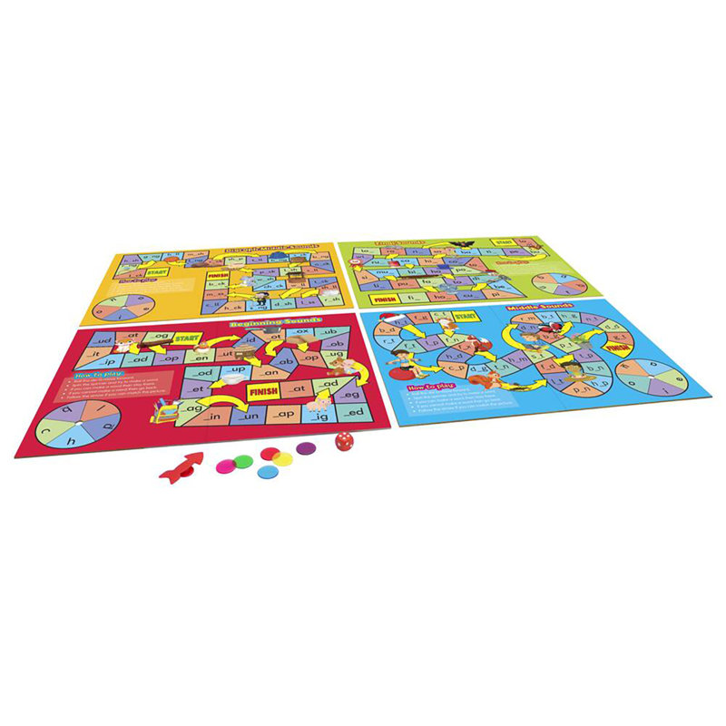 Phonics Learning Educational Board Games