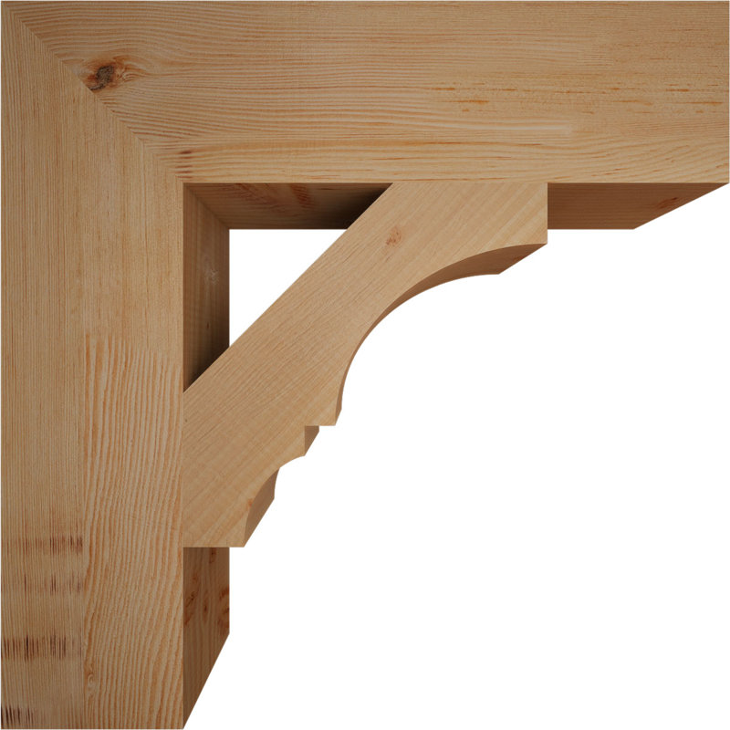 Support de bloc Balboa, Sapin de Douglas lisse, L 5 1/2 po x P 24 po x H 24 po