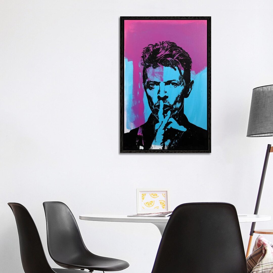 Leinwandbild - Grafikdruck „Bowie” von Dane Shue