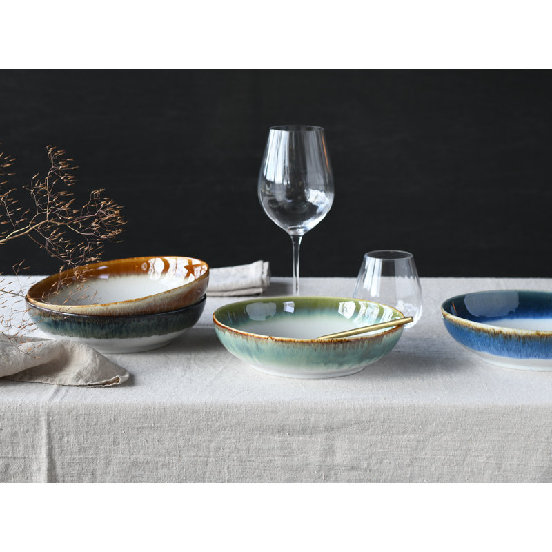 Creatable, 17547, Cascade Bowls Mix collection, 4 piece poke bowl set