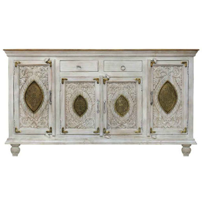 Grajeda 178cm Solid Wood Sideboard