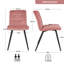 Leann Tufted Velvet Upholstered Back Side Chair-752985856