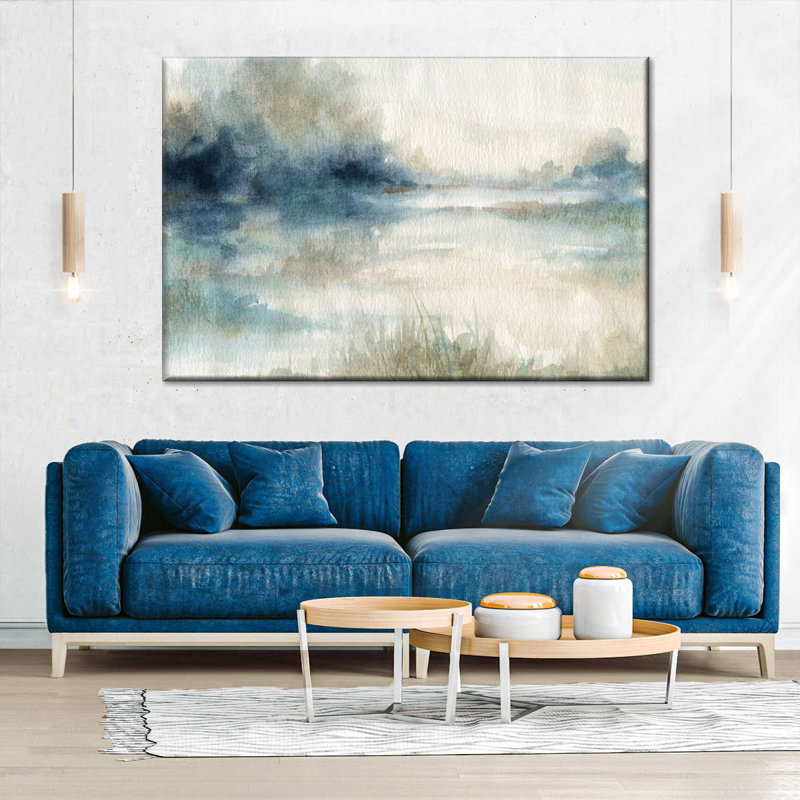 «Still Evening Waters II», reproduction sur toile, H 12 po x l 8 po x P 1 po