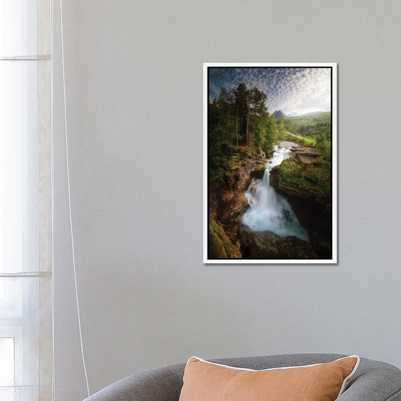 Land Of Xanes by Glendor Diaz Suarez - Floater Frame Print on Canvas