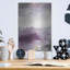 «Midnight At The Lake II Amethyst Grey Crop» par Mike Schick, art mural en métal-1386489102
