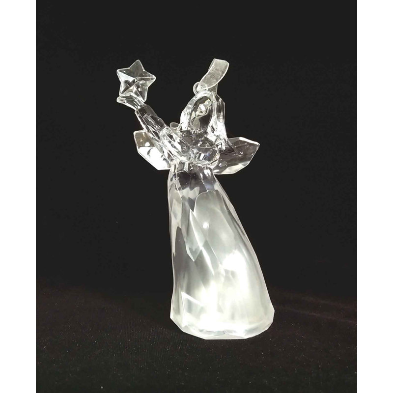 Figurine suspendue ange del avec lumière del