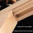 Spacious coffee table with dust storage