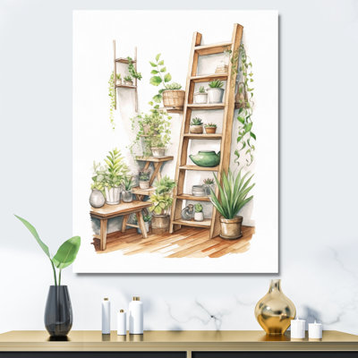 «Natural Bathroom Decor XX XXV», reproduction sur toile