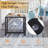 3 Piece Outdoor Patio Convensation Set, All-Weather Rattan Balcony Furniture Set-1263519233-1263519234