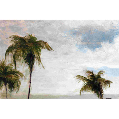 Tropical Coast 1 - peinture sur toile tendue