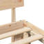 Bed Frame With Headboard Solid Pine Wood-1053562402-1053562429