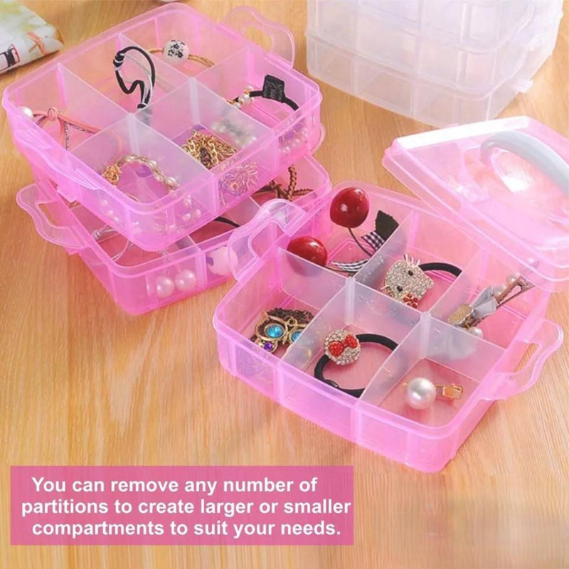 Plastic Makeup Organiser