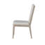Chaise d'appoint rembourrée brun sable Boca