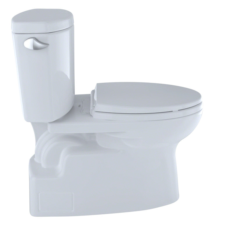 Vespin® II 1.28 GPF Elongated Two-Piece Toilet (Seat Not Included), Cotton