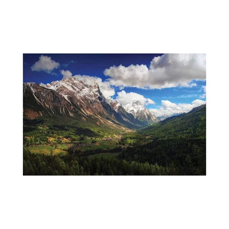 Un Valle by Juan Pablo De Miguel - Wrapped Canvas Print, 20.32cm H x 30.48cm W x 1.91cm D
