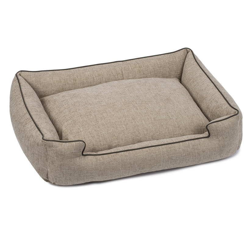 Lit moelleux pour chien, Petit (l 24 po x P 18 po x H 7 po), Gris