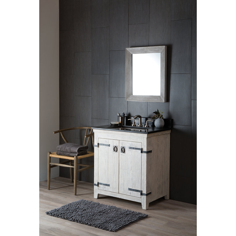 Americana 31" Whitewash Vanity Set