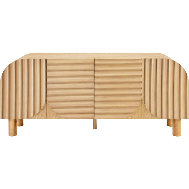 Buffet en bois massif Casablanca, Chêne