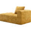 Chenille confortable pour le salon, tissu amélioré et canapé relaxant, canapé-lit avec ambiance confortable