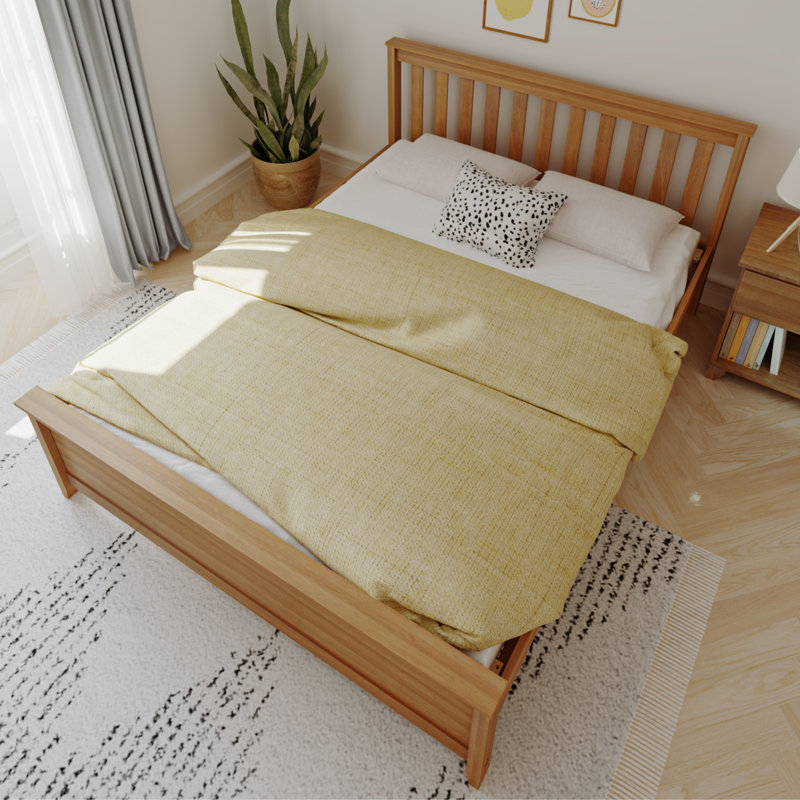 Lit plateforme Bolin Kids, Grand, Pécan