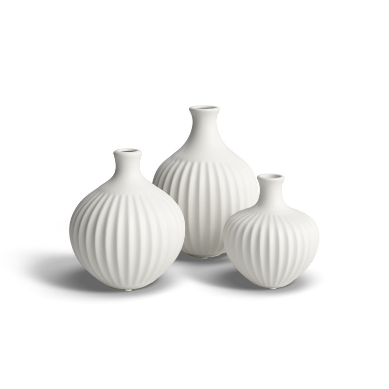 Koffi 9.5'' Ceramic Table Vase