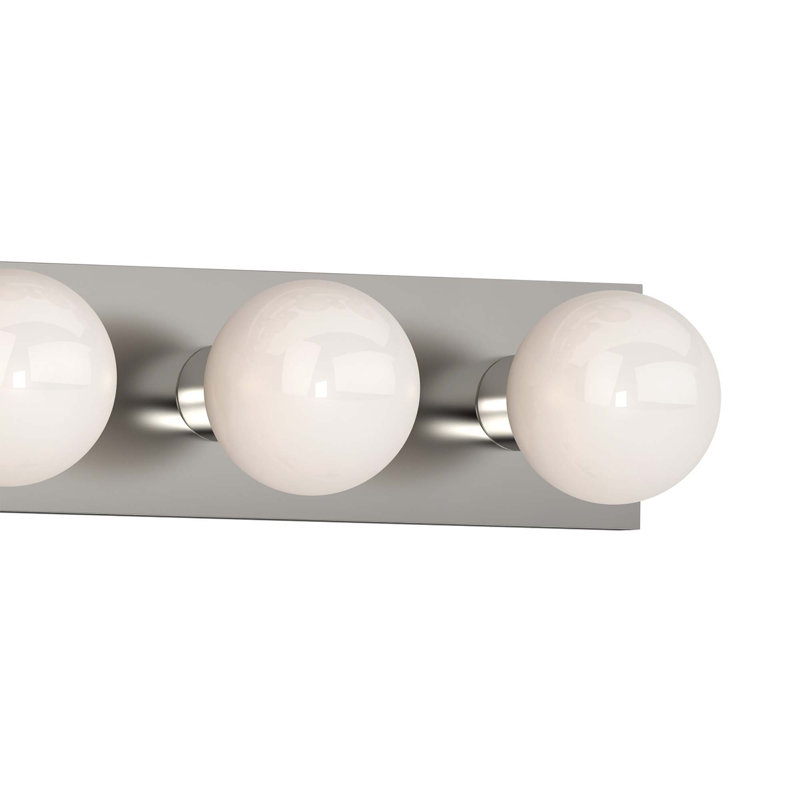 8 - Light Dimmable Bath Bar, Brushed Nickel