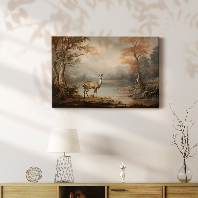 Animaux, série paysage CCLX, H 32 po x l 48 po