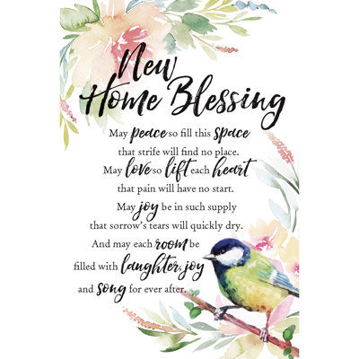 " New Home Blessing "