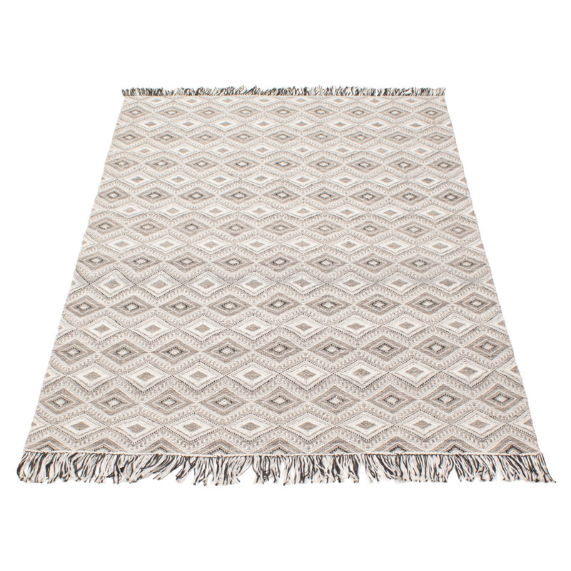 Tapis gris Sienna 5 pi 3 po x 7 pi 10 po