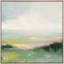 «Glowing Valley White Floater Frame Wall Art»