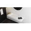 Lavabo de salle de bain mural en résine blanc brillant 47,2 po x 19,6 po Badeloft WT-05-A-G-138403022
